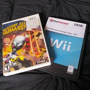 ***2/$12*** Wii Games(2)